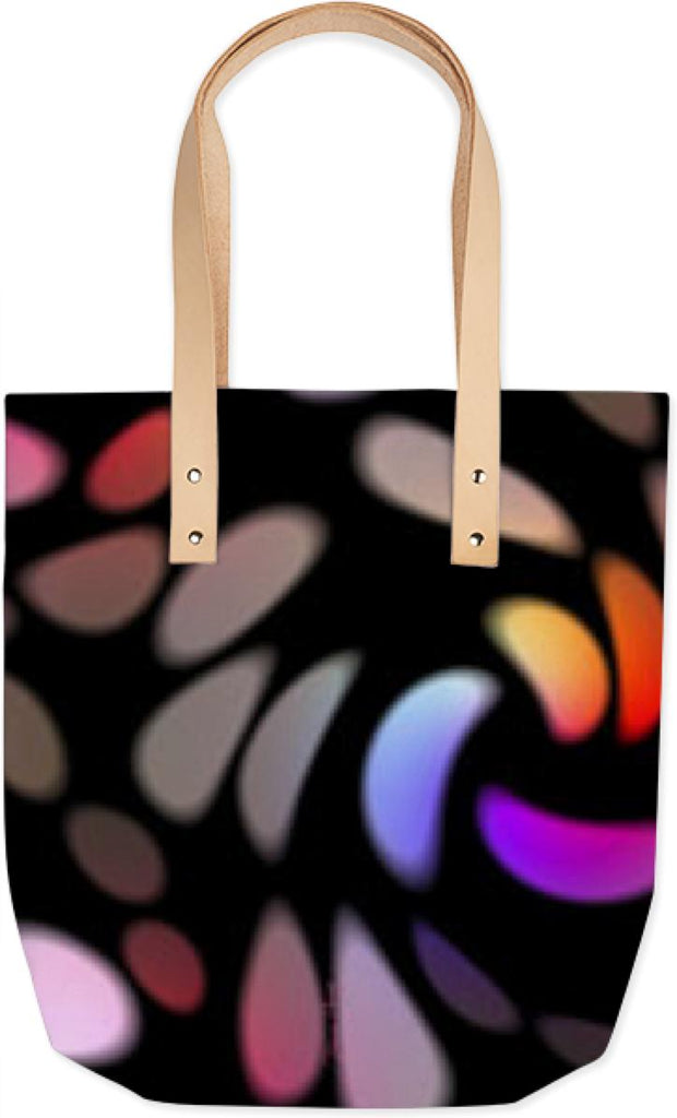 Rainbow Pathway into the Stars with Black