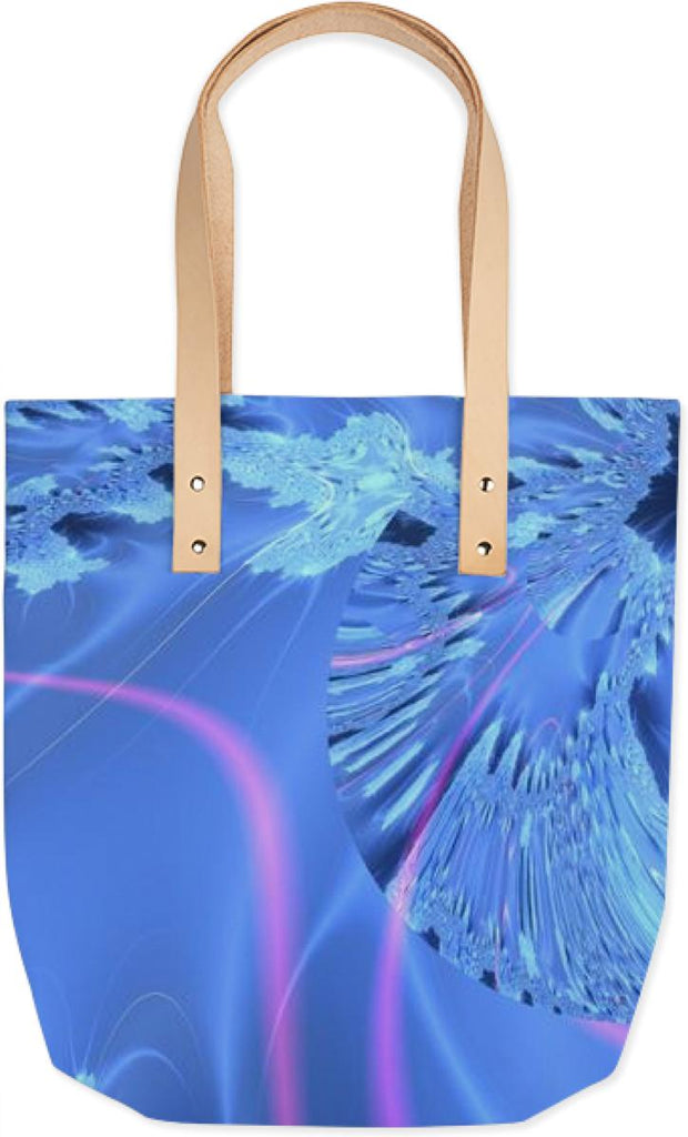 Sapphire Satin Explosion of Cosmic Color Pink Ribbon