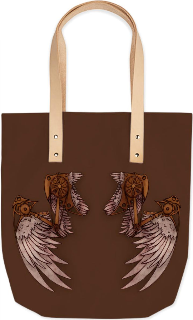 Steampunk Angel Wings Tote