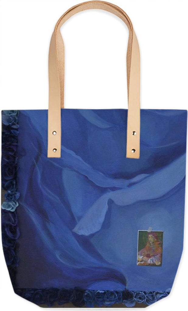 Tote your Blue Rose