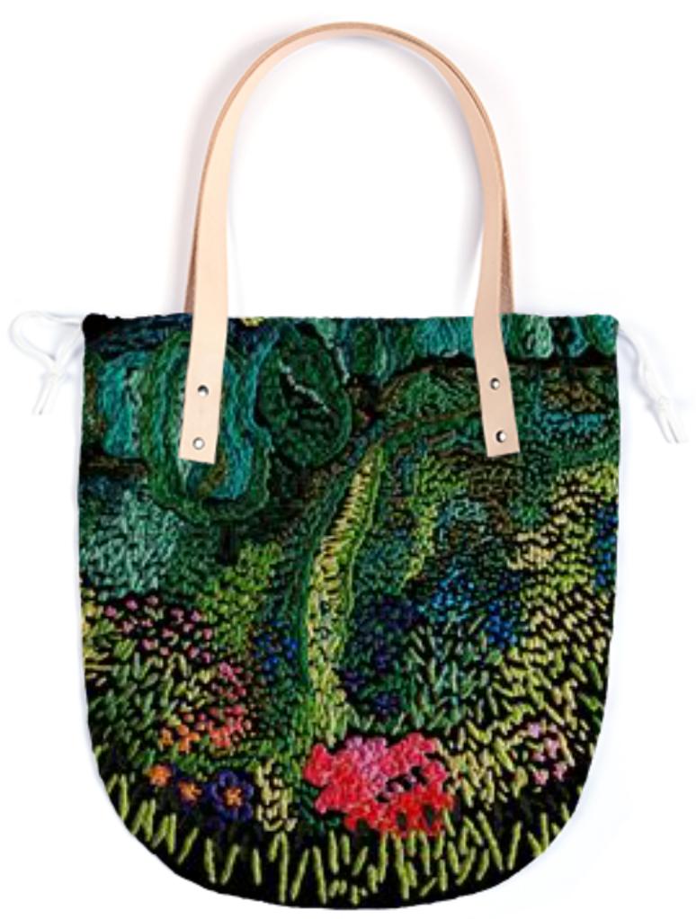 embroidered bag