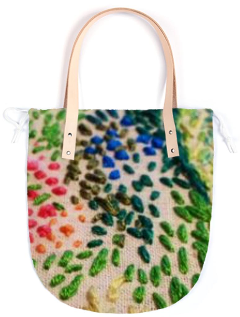 embroidered bag
