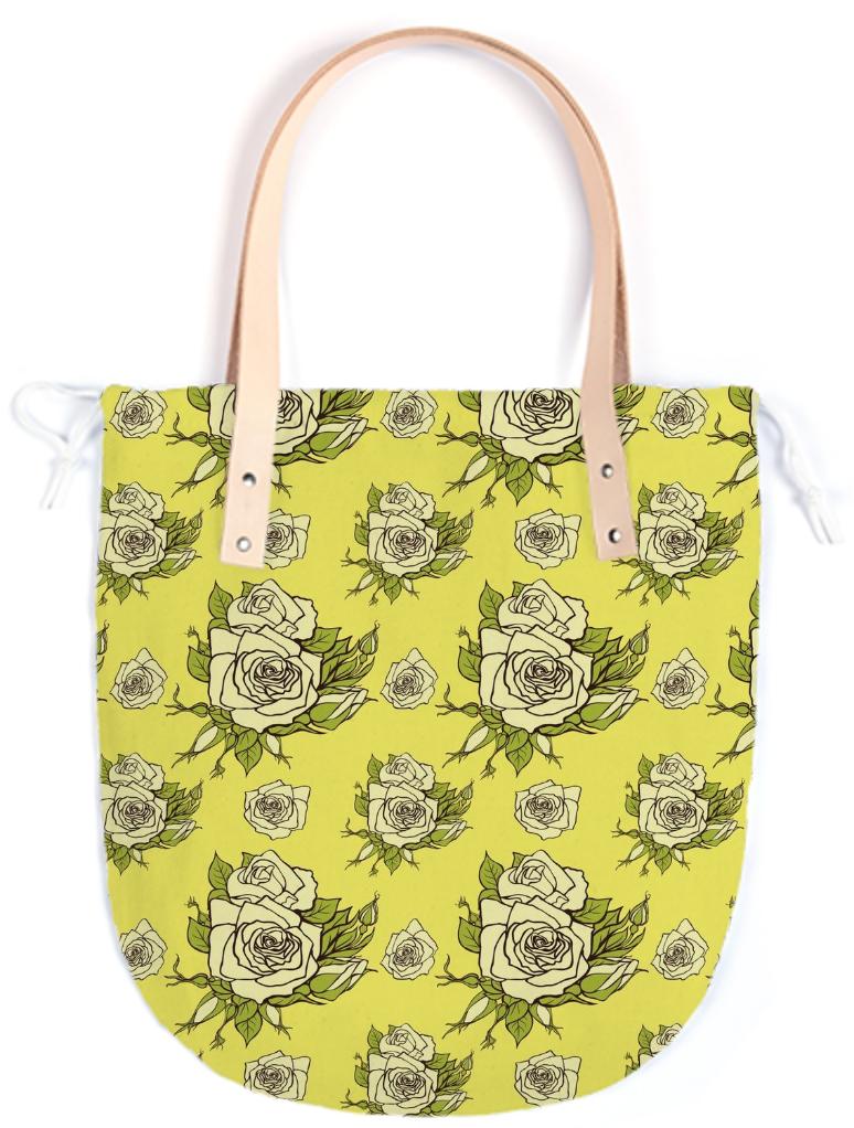 Vintage Yellow Roses