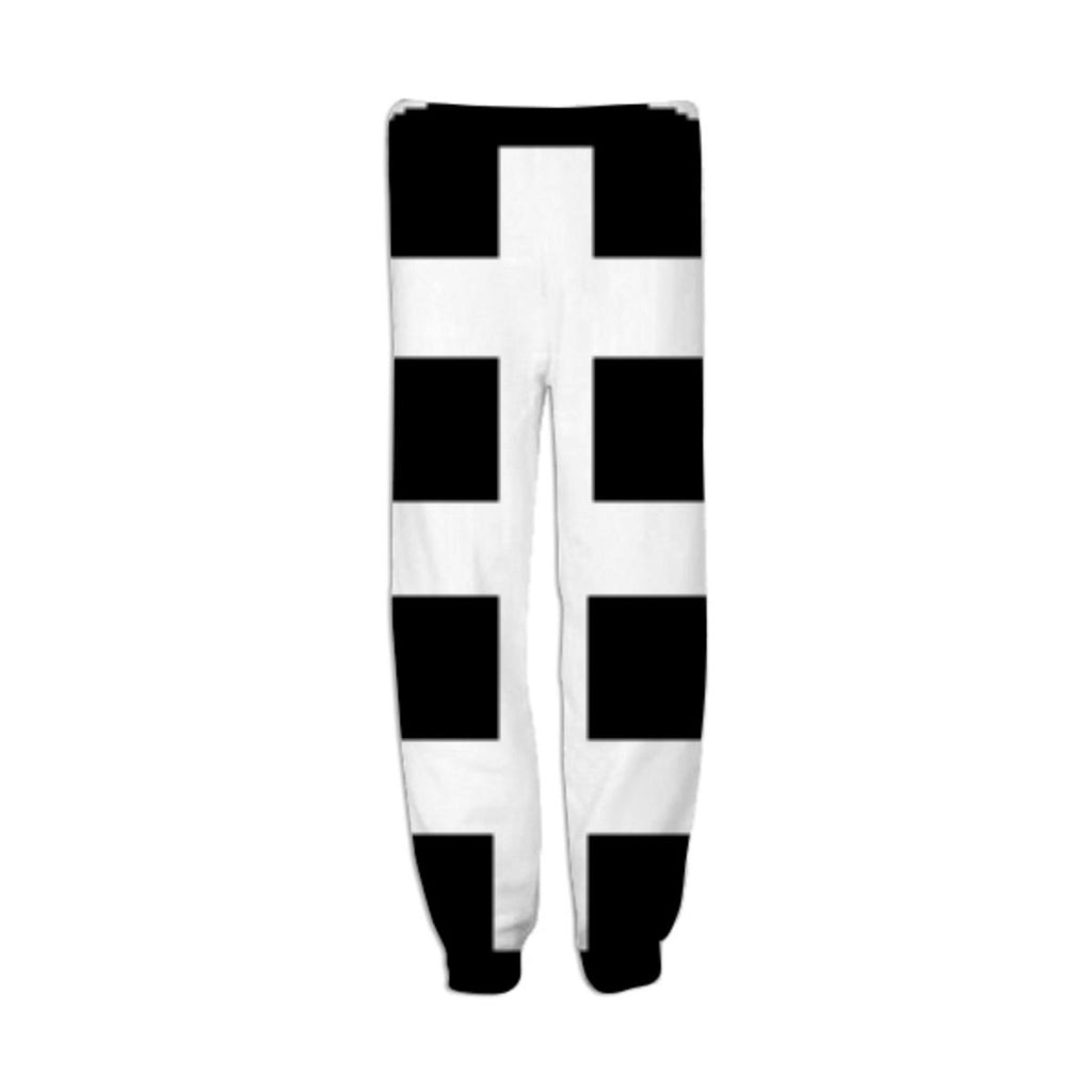 blkwht joggers