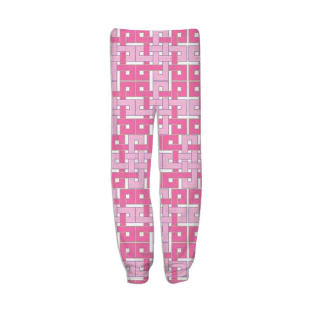 Celtic Squares in Pink Sweatpants