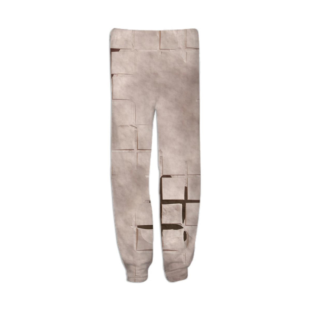 Cracked tiles texture