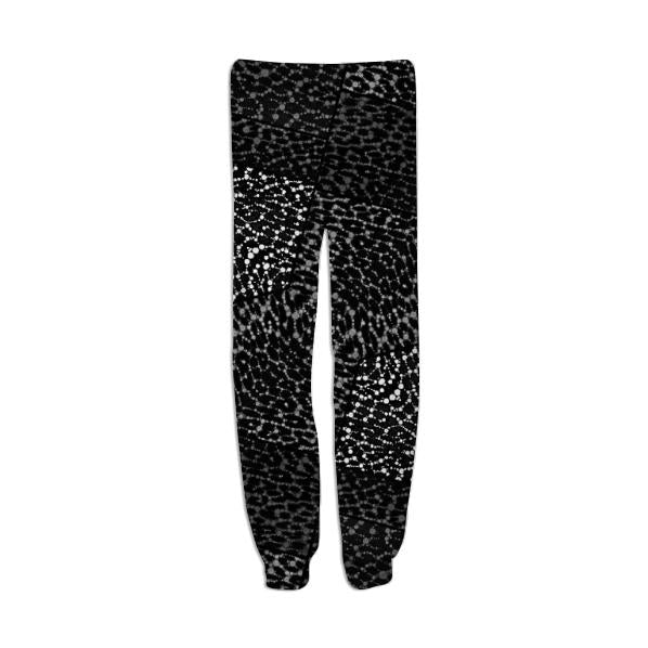 Leopard Print Mix Up Sweatpants