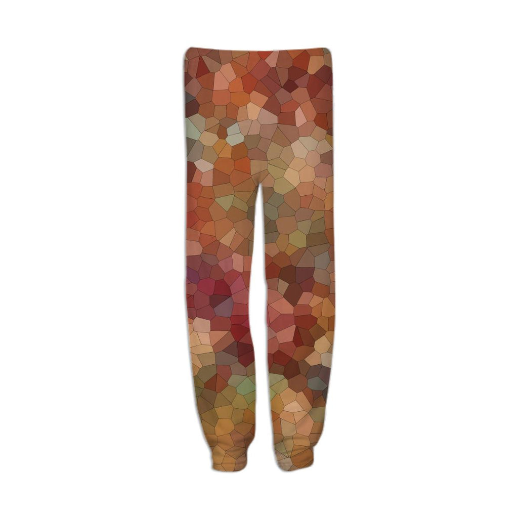 Mosaic Landscape Falling Leaves