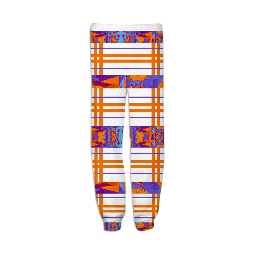 Picasso Plaid Sweatpants