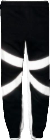 Black and White sweatpants