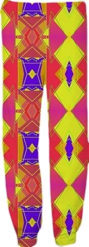 Crazy Colors Geometric Abstract