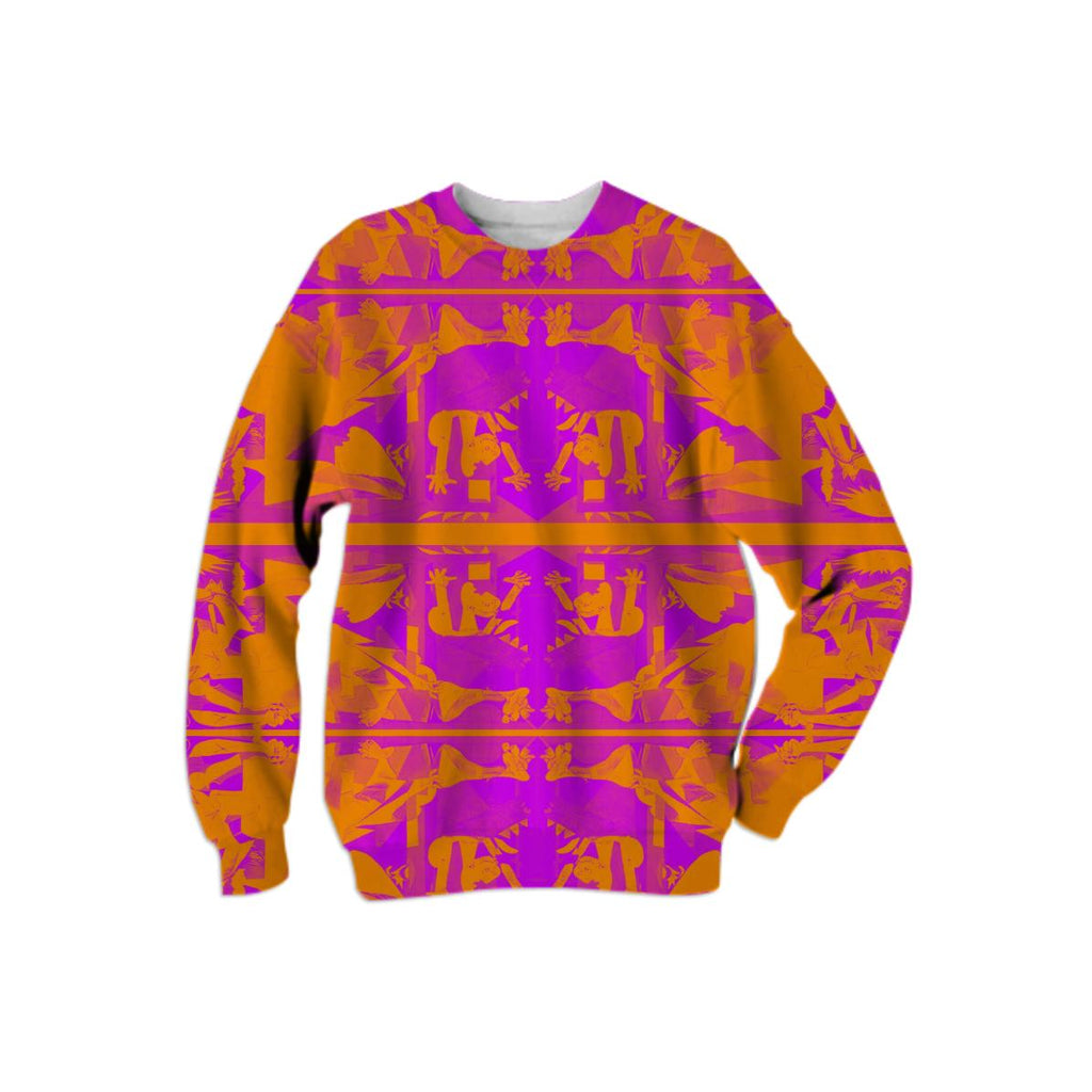 Cotton Candy Picasso Sweater