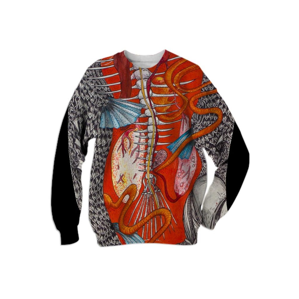 Fish Anatomy Sweatshirt