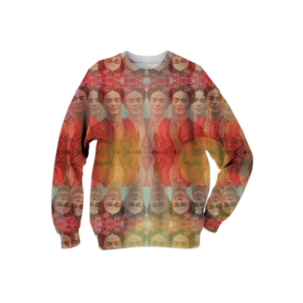 Frida Kahlo Kaleidescope Bokeh Sweater