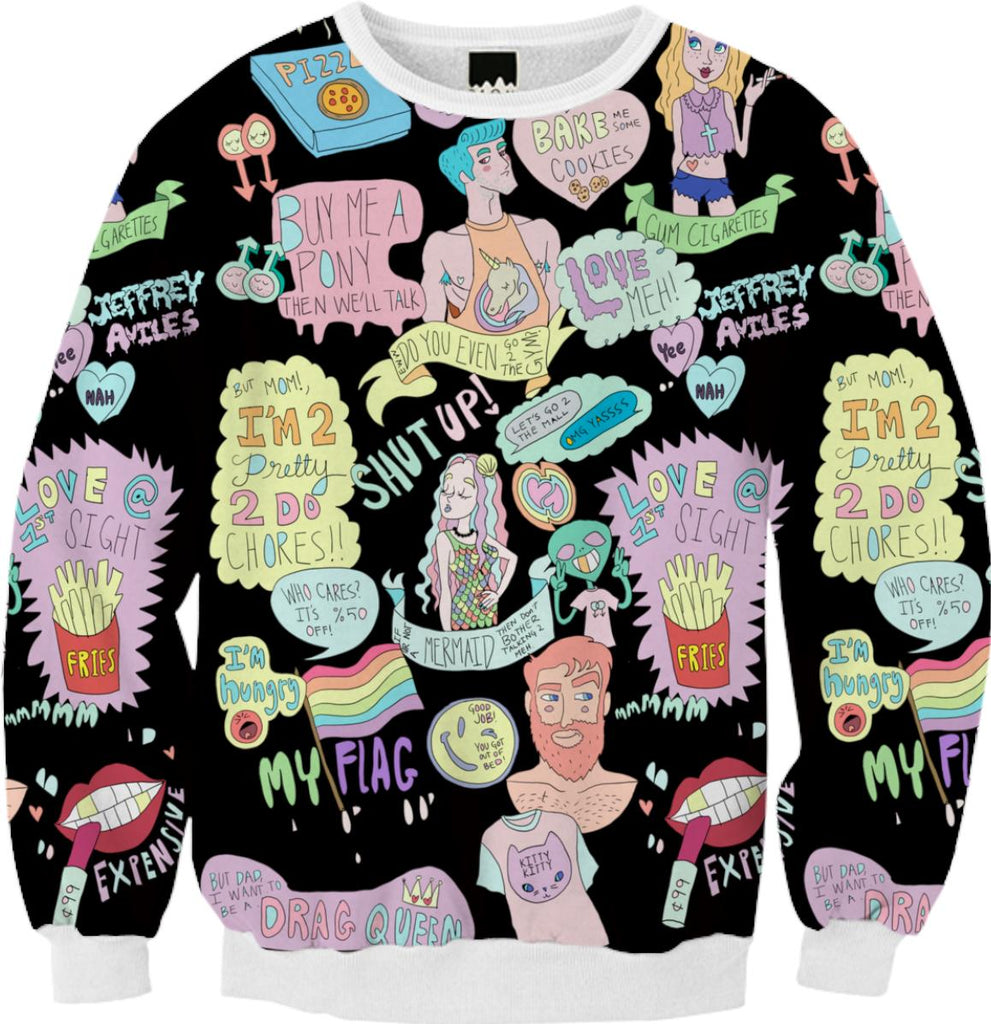 Grunge Art Sweater