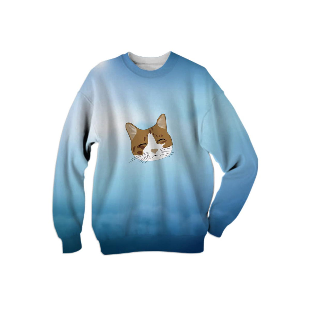 Hexie Cat Sky Sweatshirt