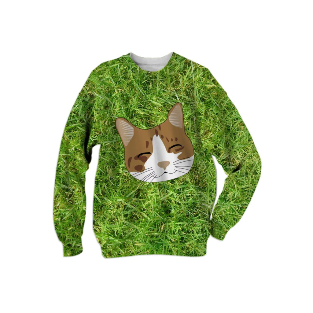 Hexie Grass Kitty Sweatshirt
