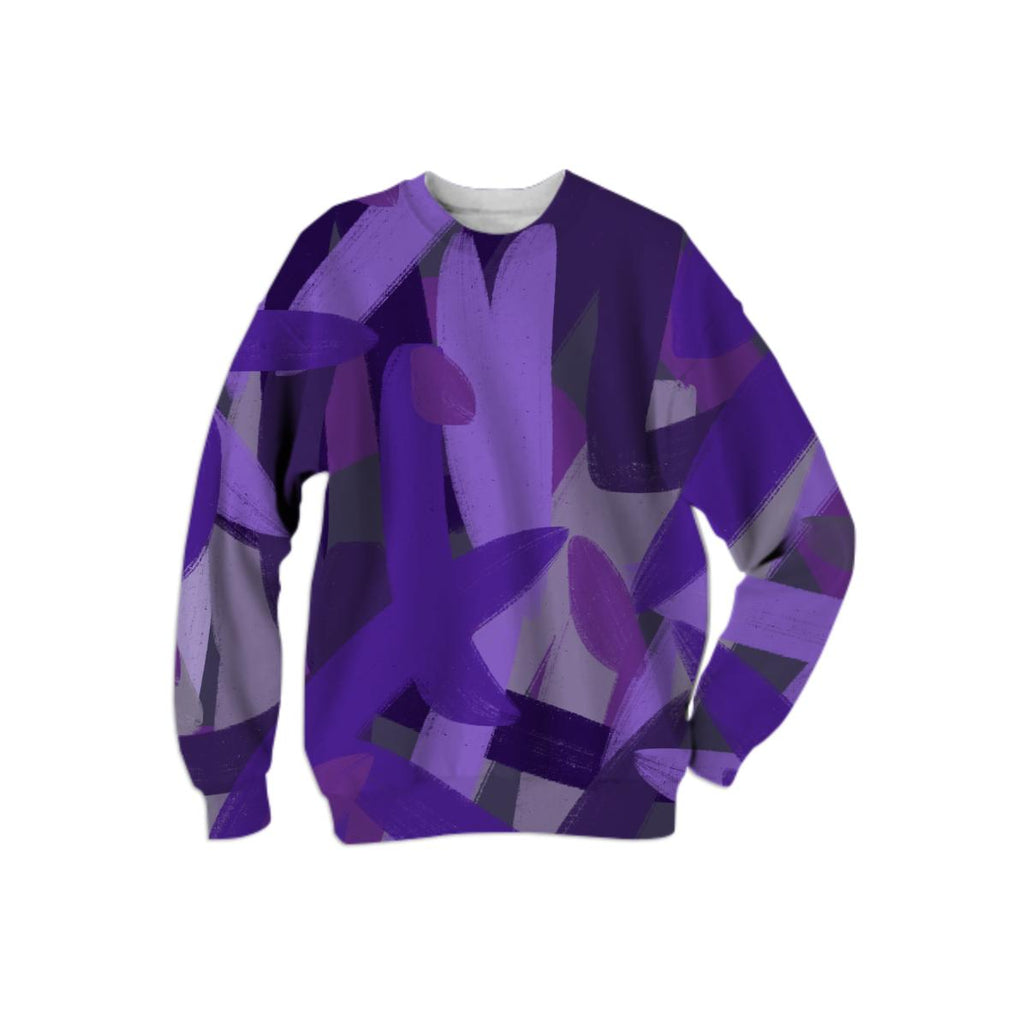 Hurry Purple Jumper Sweatshirt