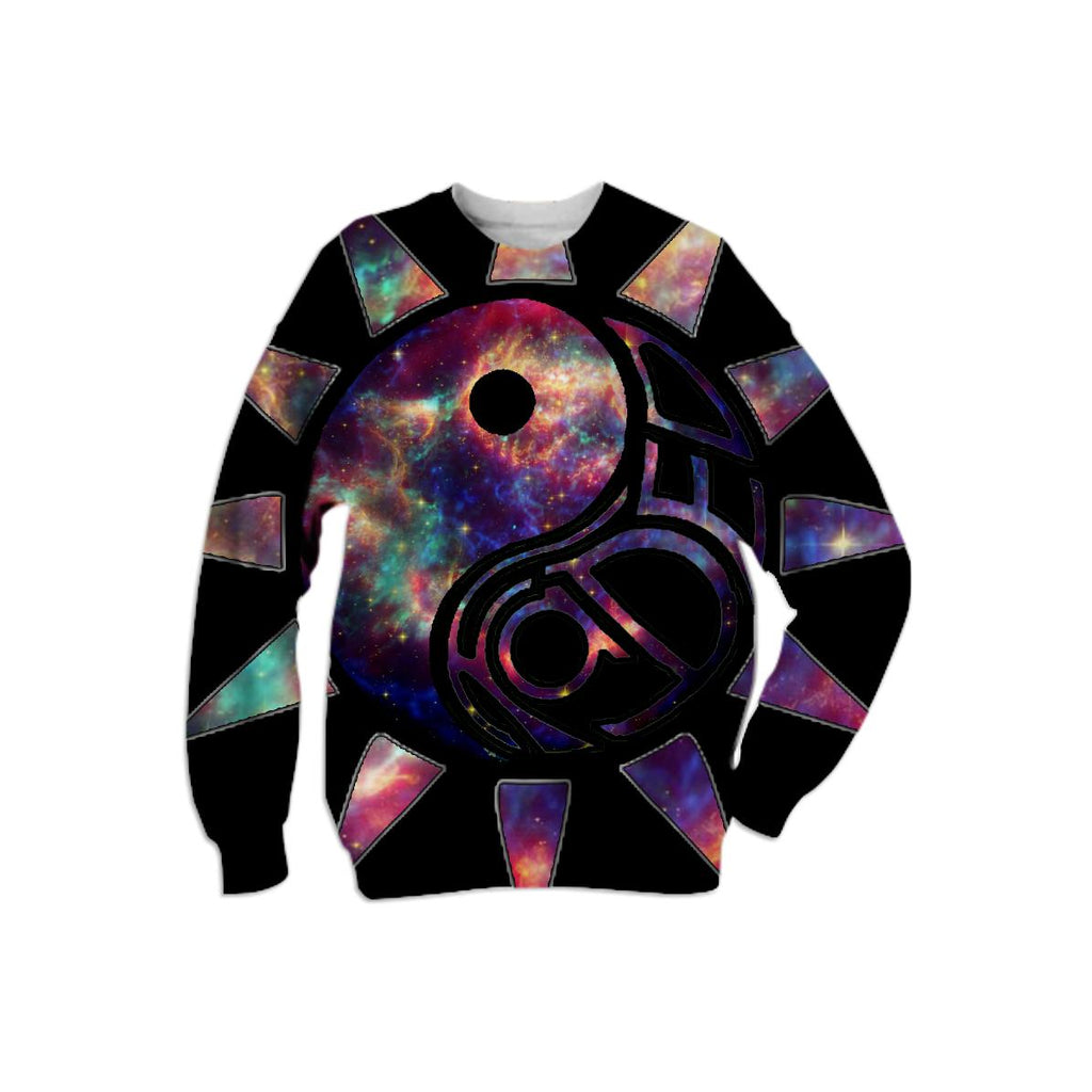 TREEZ Faded Galaxy Sweatshirt