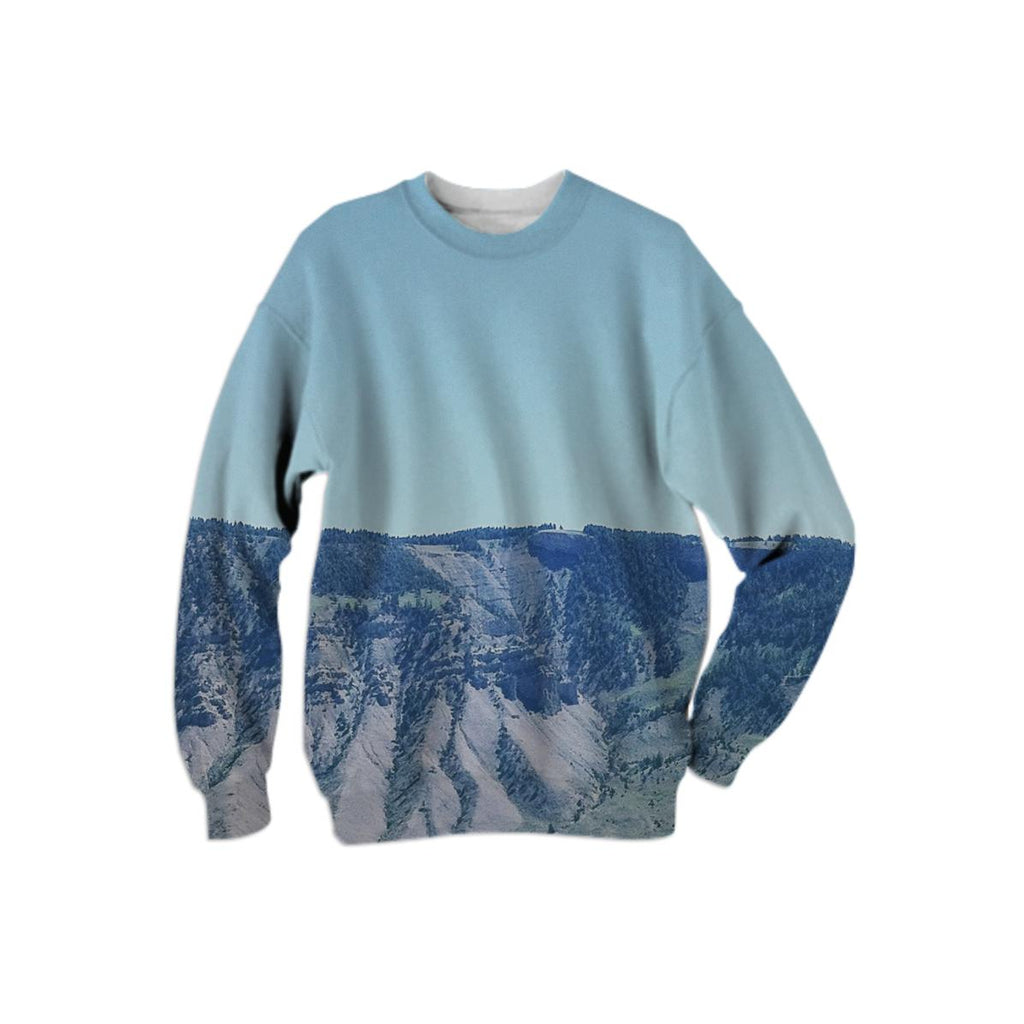 Yellowstone mountains sweatshirt