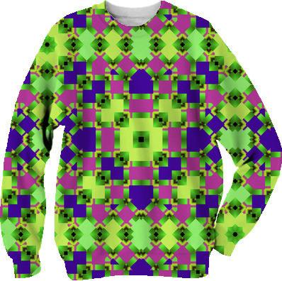 Cute geometric patterns sweatshirt