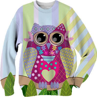 Cute Patterned Owl