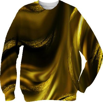Gold sweatshirt