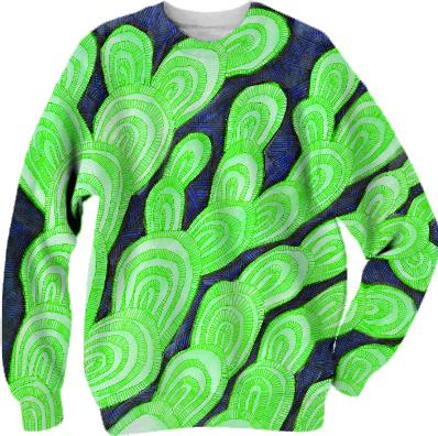 green fungus sweatshirt