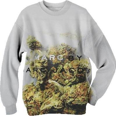 Marc Jacobs Weed Sweatshirt