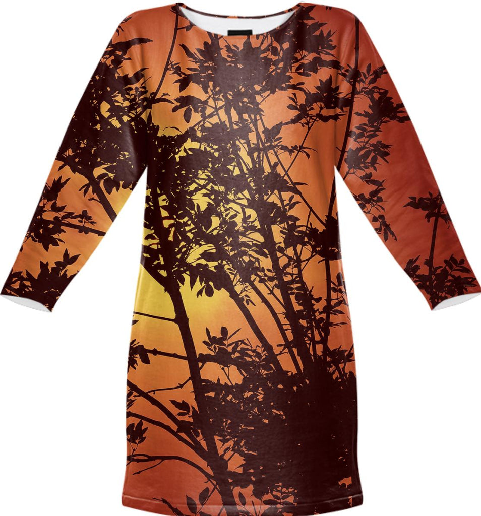 Bamboo Paradise Sweatshirt Dress