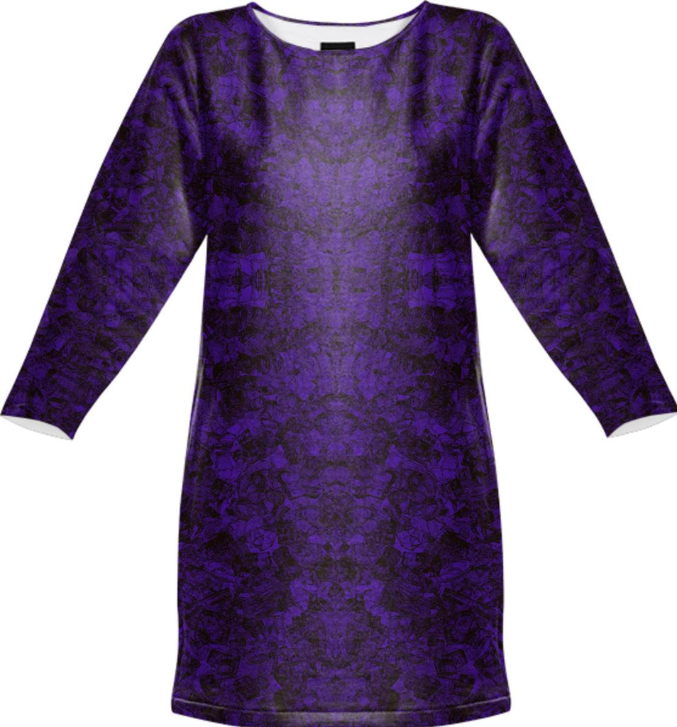 broken glass sweaterdress
