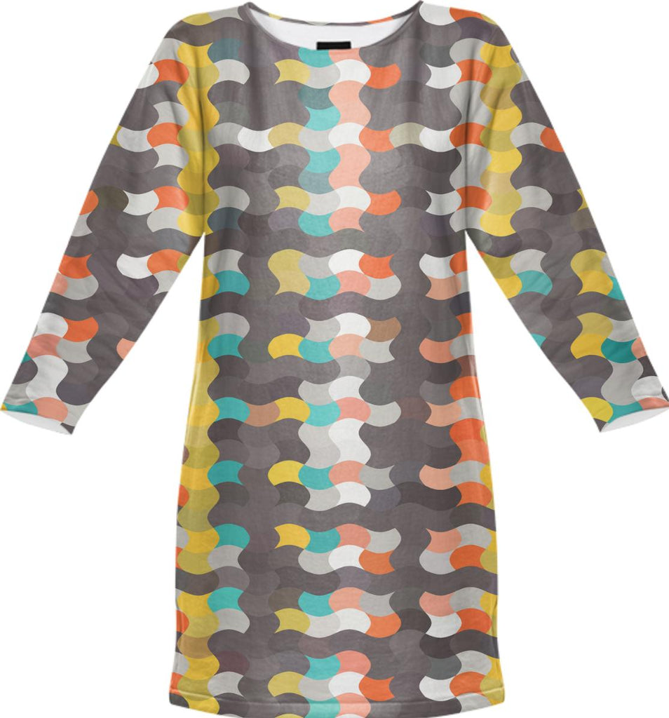 Colorful shapes pattern