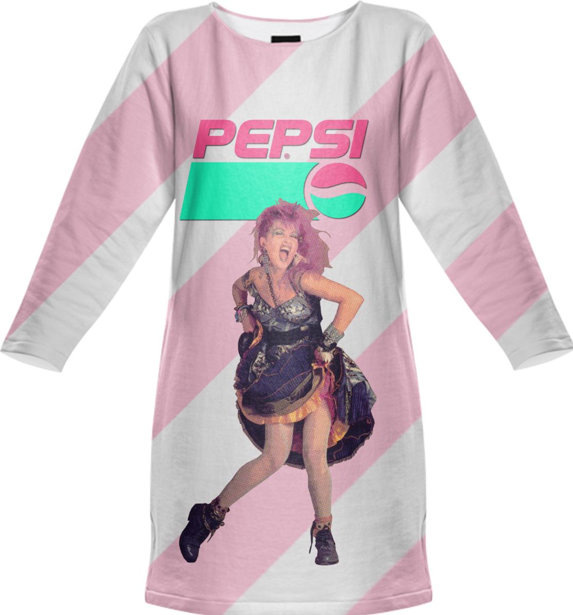 Cyndi Lauper Sweatshirt Dress