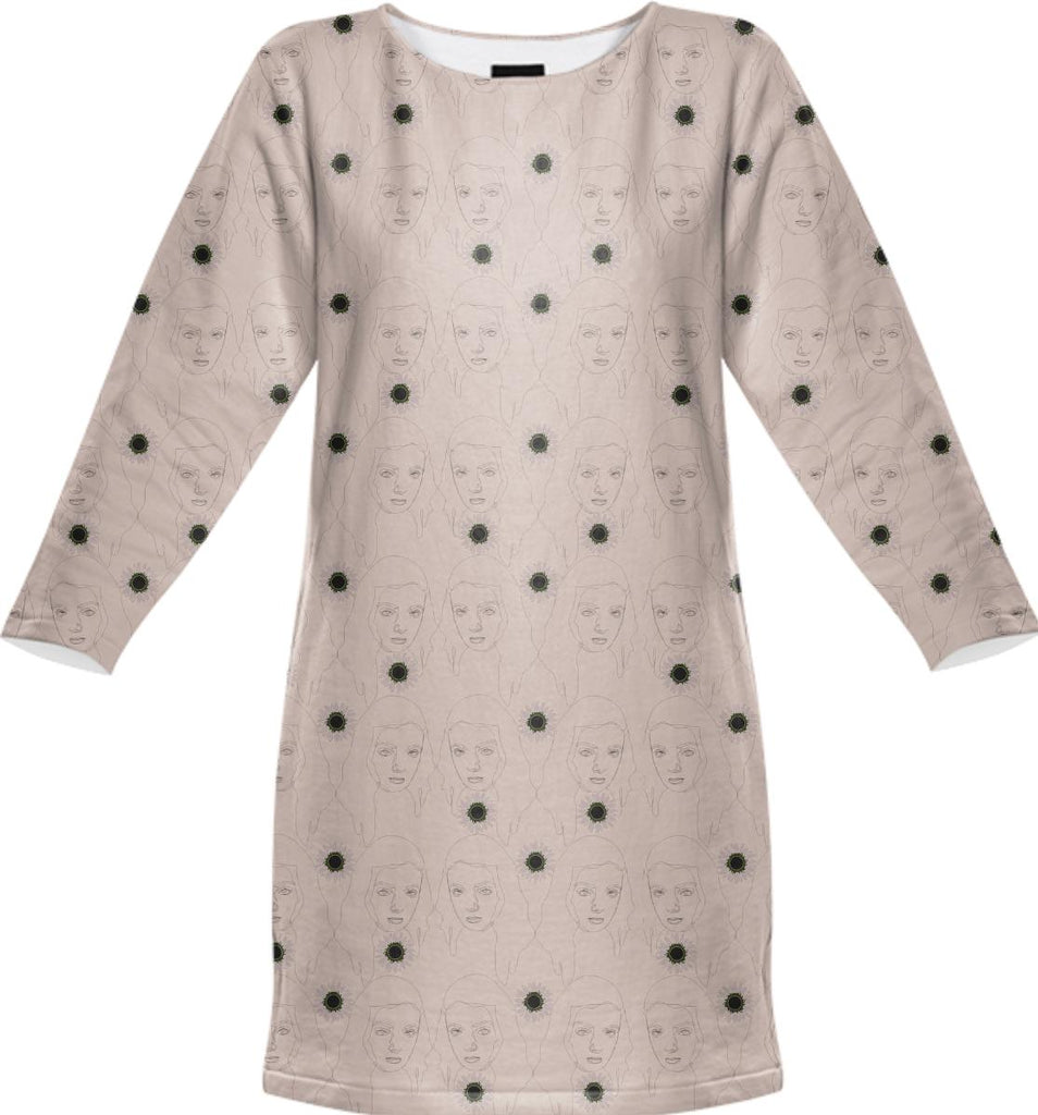 Faces Pink Sweatshirt Dress