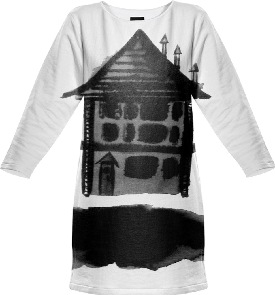 Floating Home sweatshirt dress