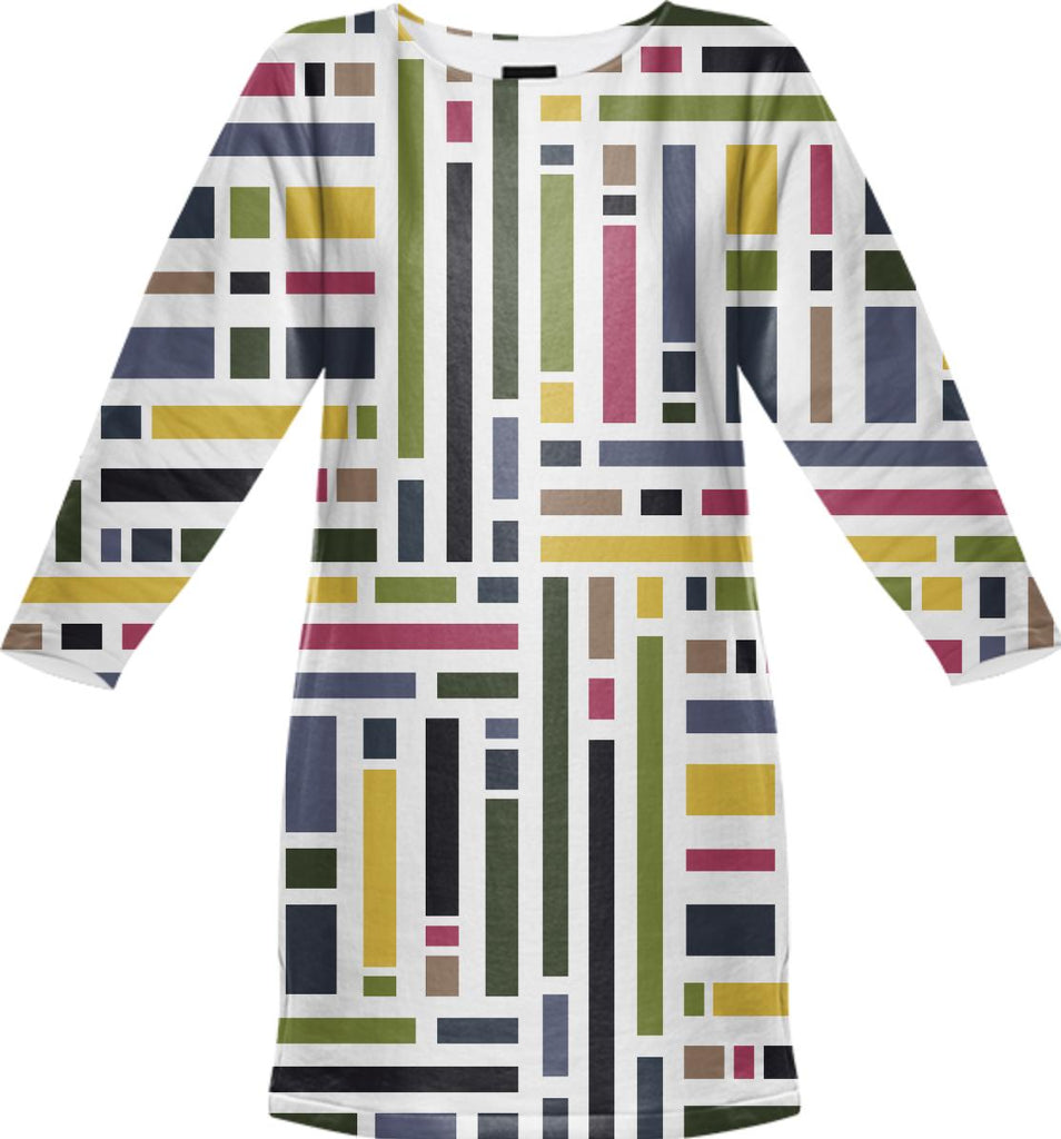 modern contemporary colour block pattern
