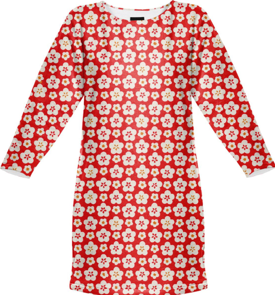 Neojaponisme sweatshirt dress