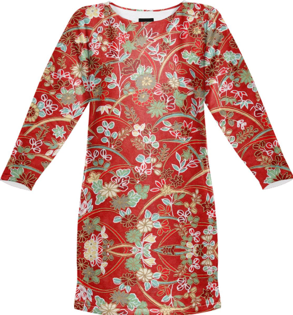 Neojaponisme sweatshirt dress