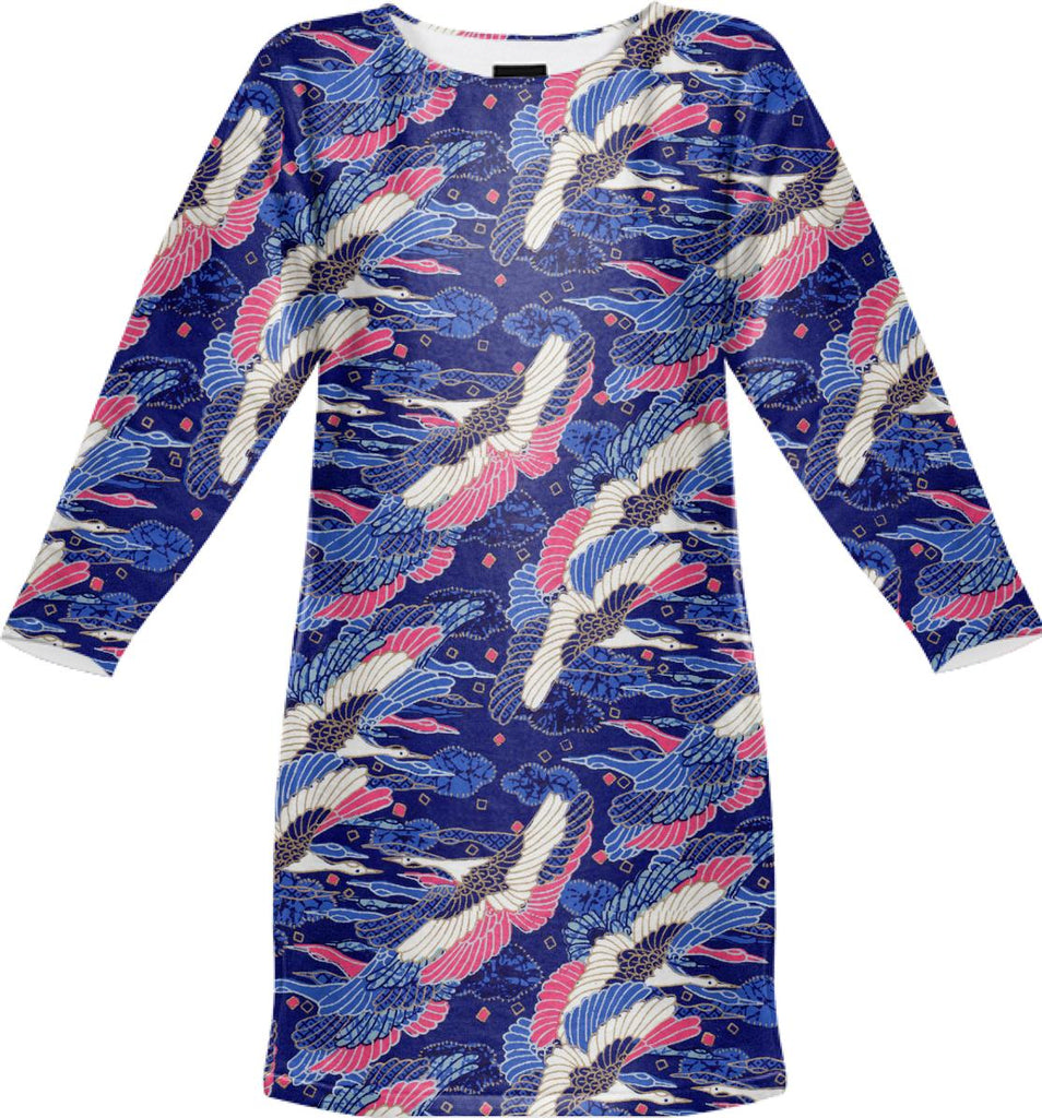 Neojaponisme sweatshirt dress