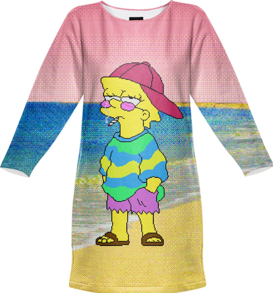 Pixel Lisa Sweatshirt Dress