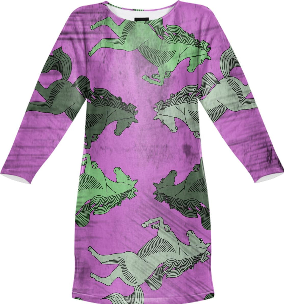 Purple Rain Horse Dress