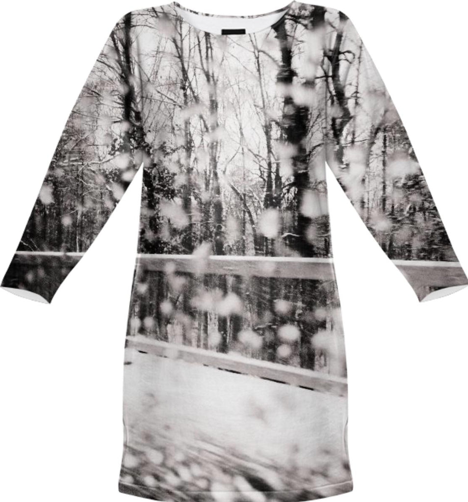 Rain Sweatshirt Dress