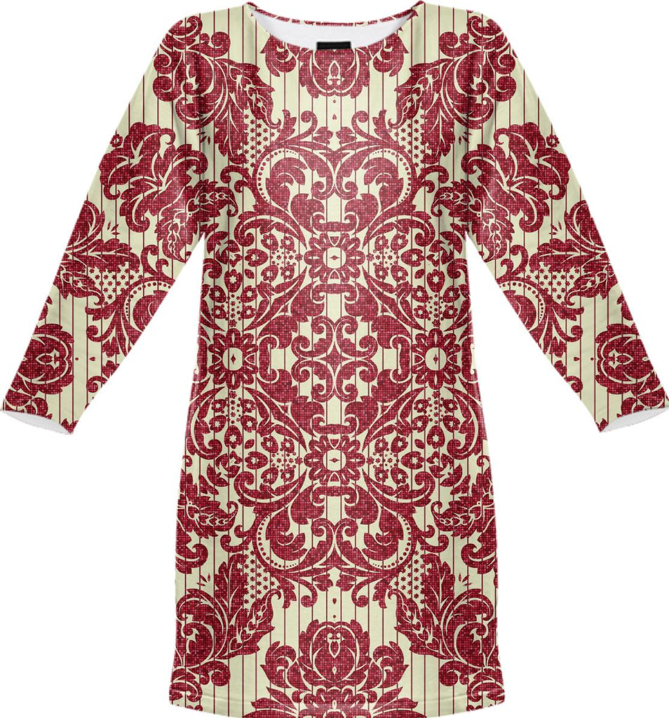 Renaissance Disco Sweatshirt Dress