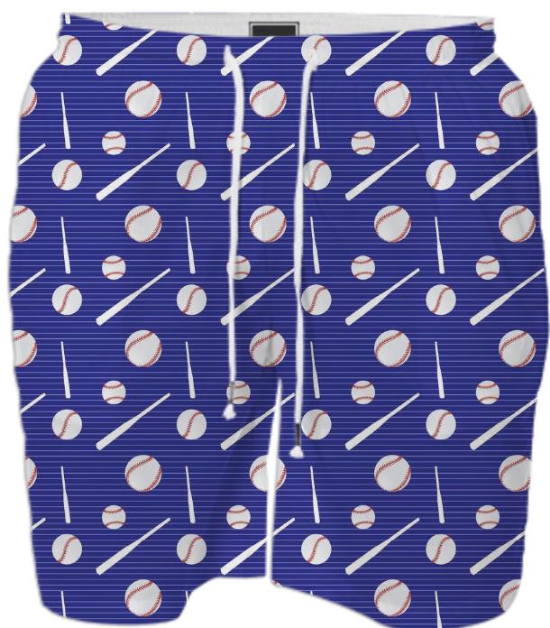 Baseball Fan Swim Trunks