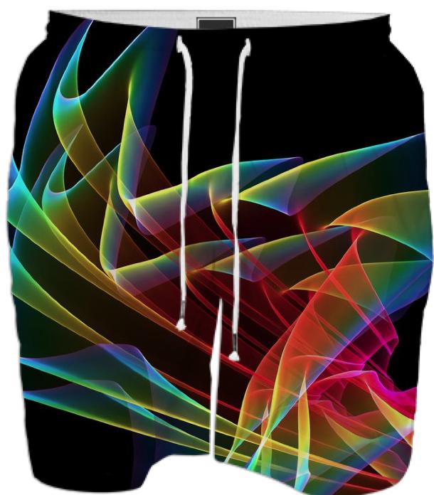 Dancing Northern Lights Abstract Summer Sky