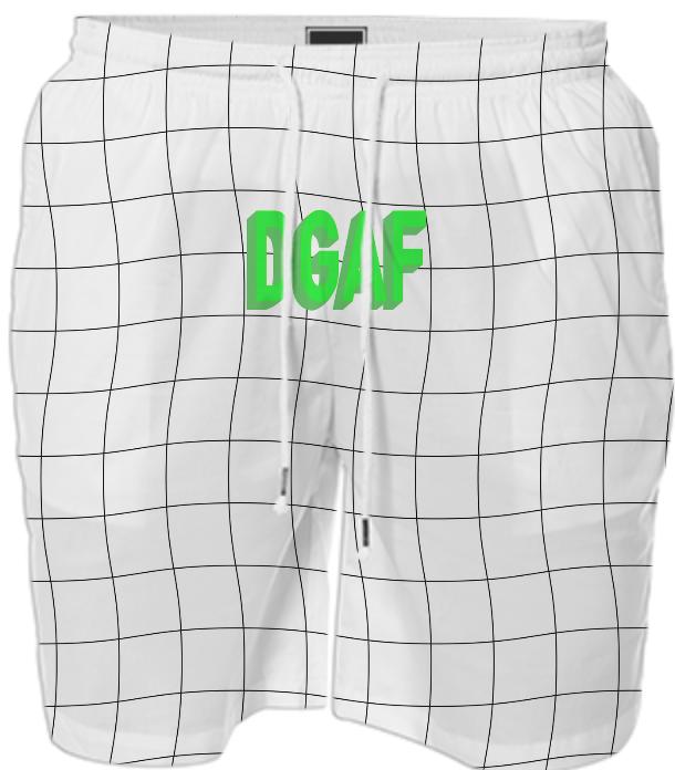DGAF swim shorts