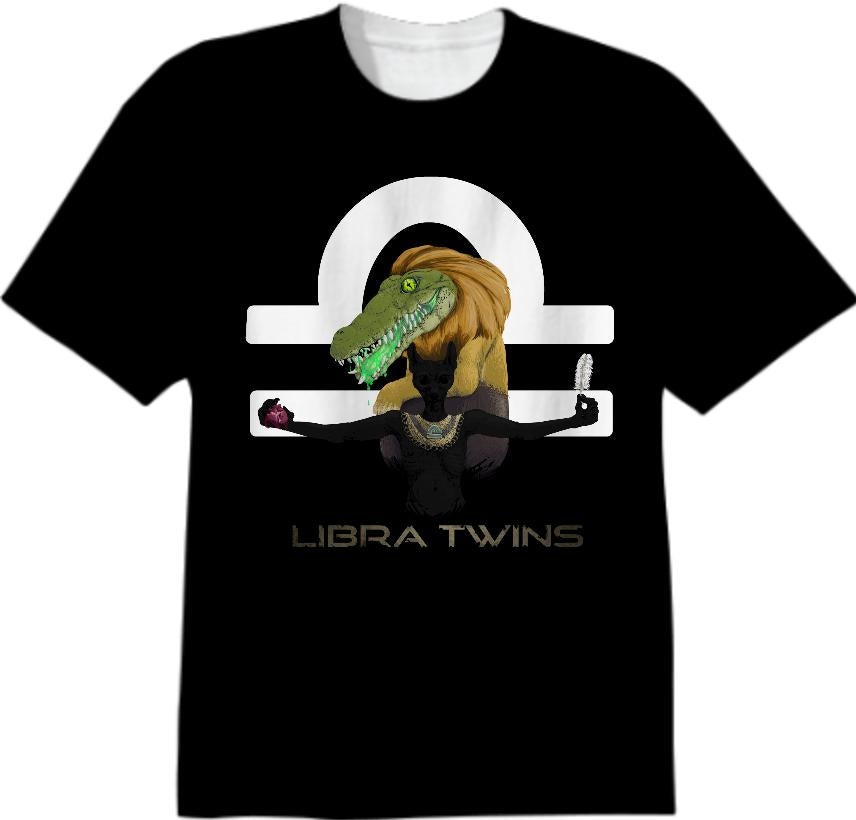 Ammit and Anubis Libra Twins shirt mane