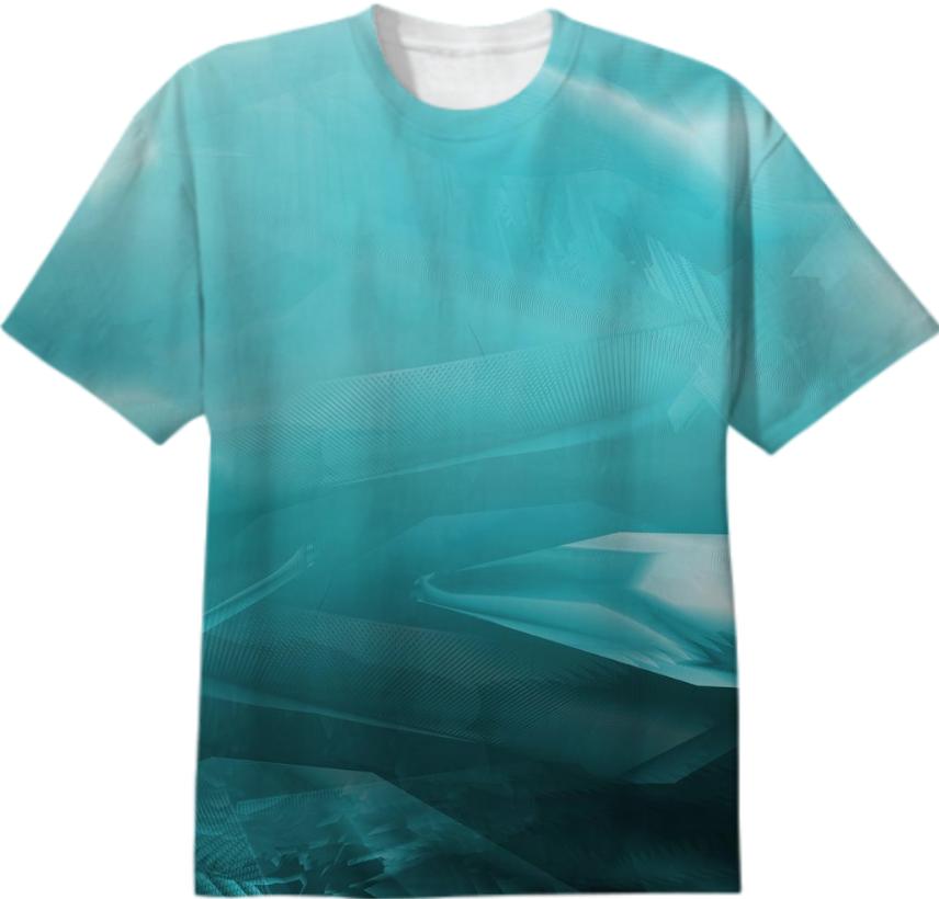 Blue Crystal T Shirt