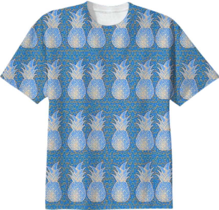 Blue Pineapple TShirt