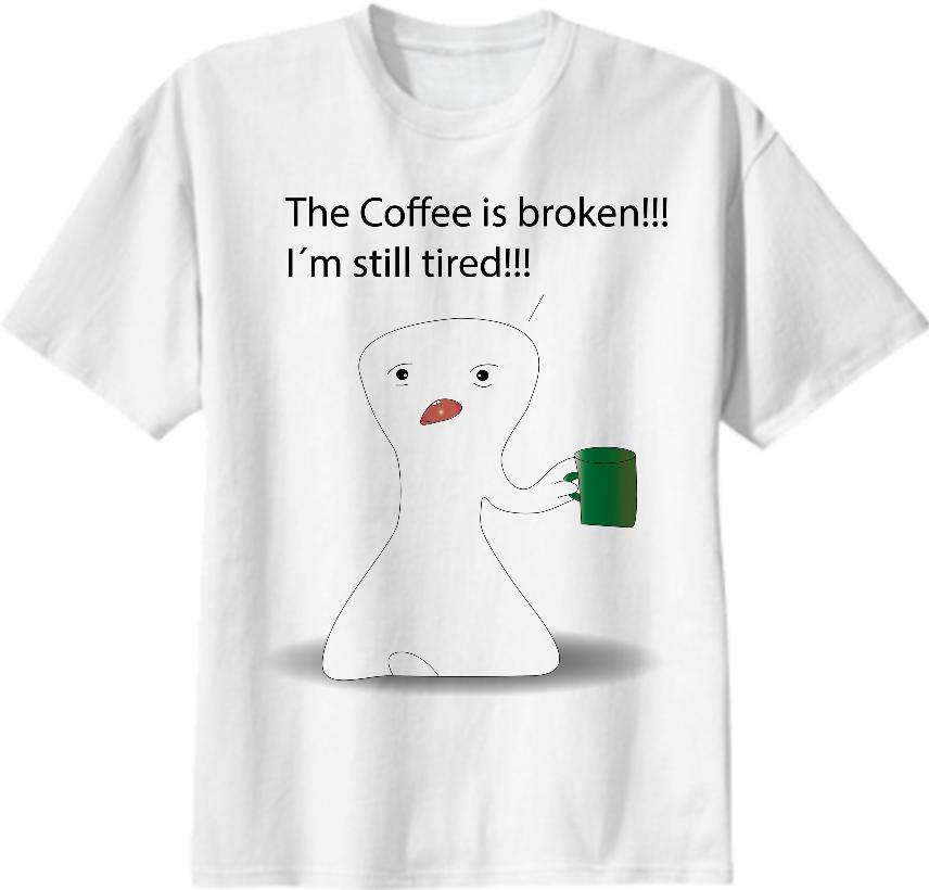 Broken Coffe T Shirt